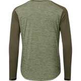 Flow X Kids Long Sleeve Jersey - Olive-Dark Olive 