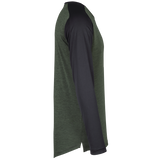 Flow X Kids long sleeve Jersey olive-solid black