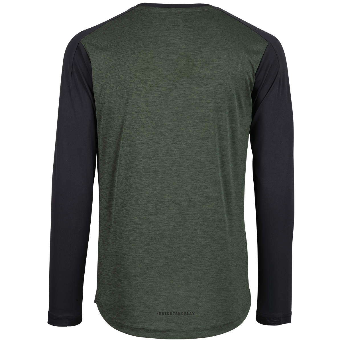 Flow X Kids long sleeve Jersey olive-solid black