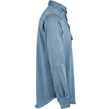 Carve Digger Organic Denim Shirt - Washed Blue