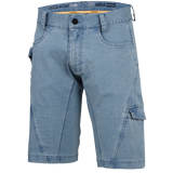 Carve Digger Organic Denim Shorts - Washed Blue