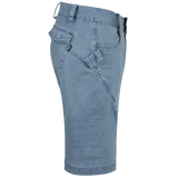 Carve Digger Organic Denim Shorts - Washed Blue