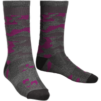 Double Socks (2 pairs) - Raisin Camo 