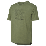 Flow Tech Tee Contour olive