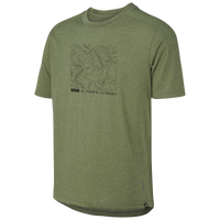 Flow Kids Tech Tee Contour olive