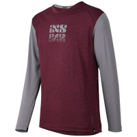 Trigger X long sleeve Jersey raisin-solid graphite 