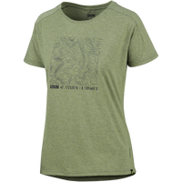 Flow Kids Tech Tee Contour Girls olive 