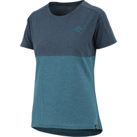 Flow Women Mountain Tech Tee Short Sleeve - Storm / Marine