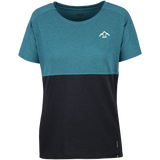 Flow Women Tech Tee Mountain everglade-black 