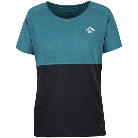 Flow Kids Tech Tee Montaña everglade-negro