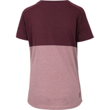 Flow Women Mountain Tech Tee Short Sleeve - Taupe / Raisin 