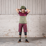 Flow Women Tech Tee Mountain raisin-olive