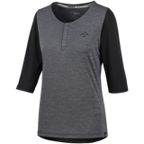 Carve X Women Henley graphit-solid black