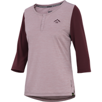 Carve X Women Henley - Taupe-Raisin 