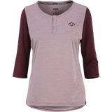Carve X Women Henley - Taupe-Raisin 