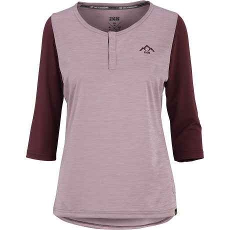 Carve X Women Henley - Topo-Raisin
