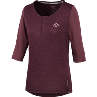 Carve X Women Henley raisin-solid raisin 