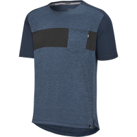 Flow X Maillot à Manches Courtes Enfants - Storm / Marine