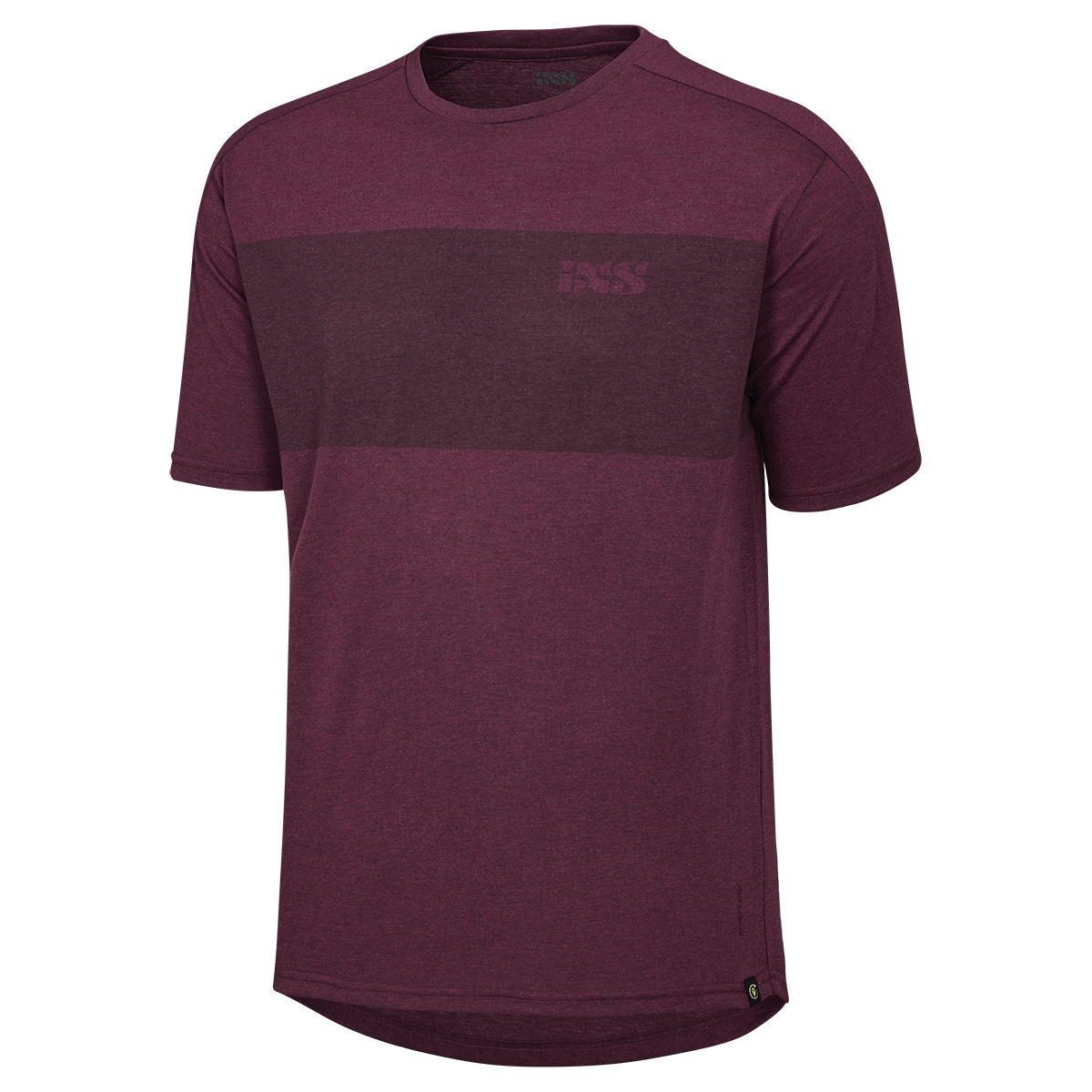 Flow Censored Kids Tech Tee - Raisin 