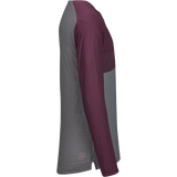 Flow XTG Manches Longues Henley - Graphite/Raisin