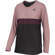 Flow XTG Women's Long Sleeve Henley - Anthracite / Raisin