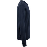 Rhombus organic sweater - Marine