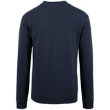 Rhombus organic sweater - Marine