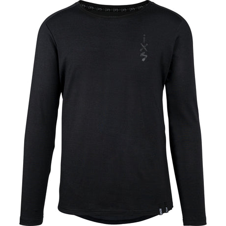 Maillot de manga larga Flow Merino - negro