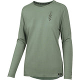 Women's Flow Merino long sleeve jersey - Sage 