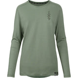 Women's Flow Merino long sleeve jersey - Sage 