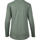 Women's Flow Merino long sleeve jersey - Sage 