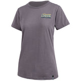 Womens Arch organic tee - Dirty Purple
