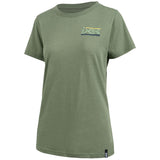 Womens Arch organic tee - Sage