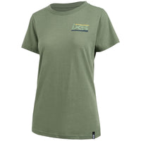 Womens Arch organic tee - Sage