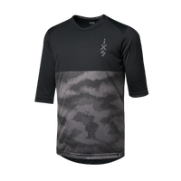 Carve 1.0 3/4 Jersey - schwarz-graphit