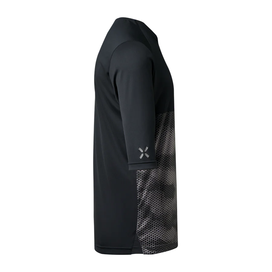 Carve 1.0 3/4 Jersey - schwarz-graphit