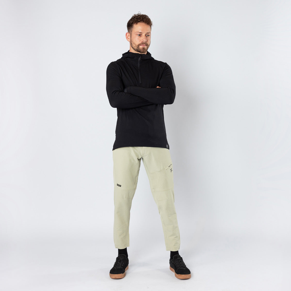 Carve 1.0 Hooded Jersey - schwarz