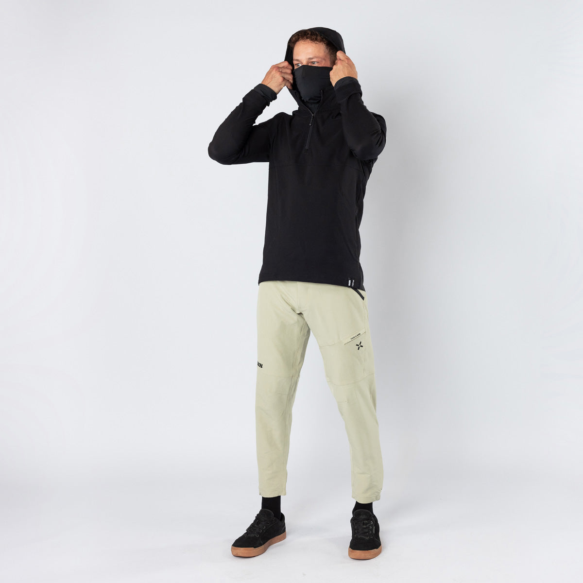 Carve 1.0 Hooded Jersey - schwarz