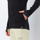 Carve 1.0 Hooded Jersey - schwarz