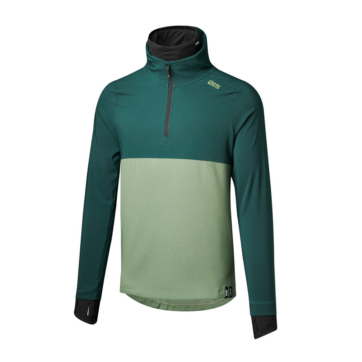 Carve 1.0 Hooded Jersey - duckgreen-sage