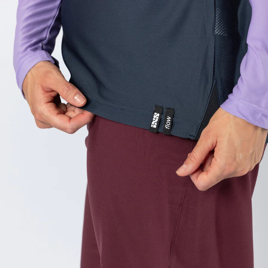 Ladies Flow Lite 1.0 Henley lavender-marine 
