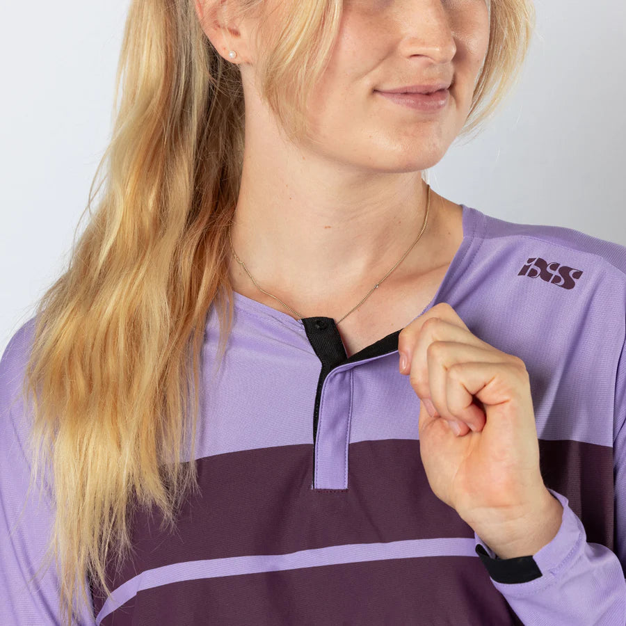 Damen Flow Lite 1.0 Henley - lavender-marine