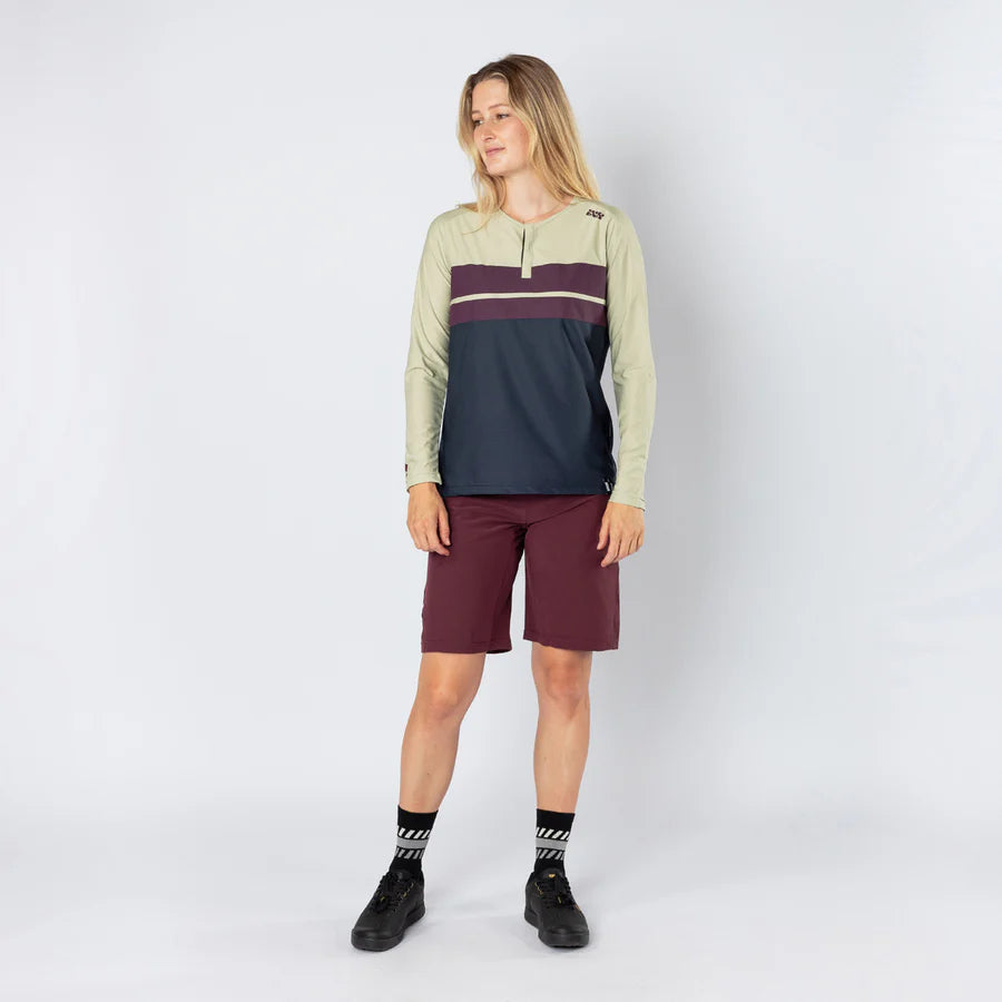 Damen Flow Lite 1.0 Henley - sand-marine