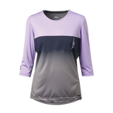 Damen Carve 1.0 3/4 Jersey - lavender-graphit