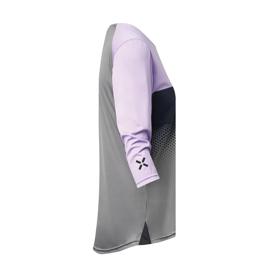 Damen Carve 1.0 3/4 Jersey - lavender-graphit
