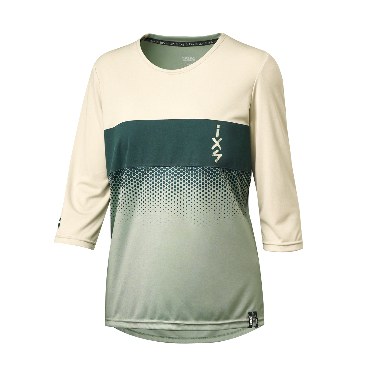 Damen Carve 1.0 3/4 Jersey - sand-sage
