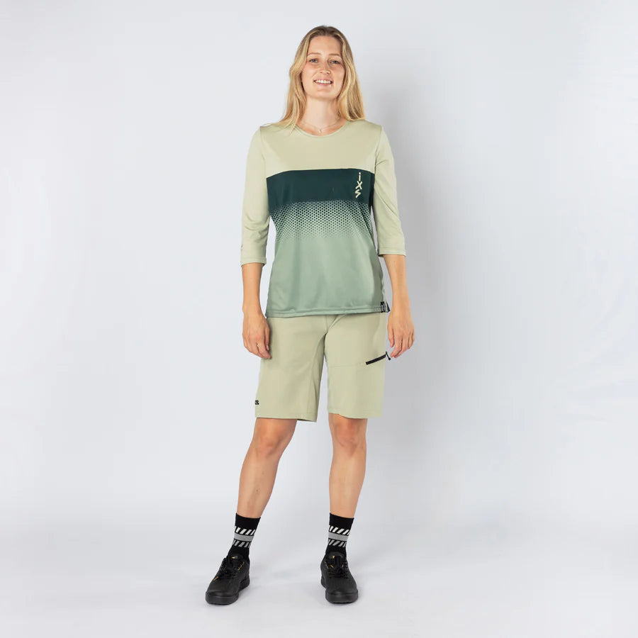 Maillot femenino Carve 1.0 3/4 arena-salvia 
