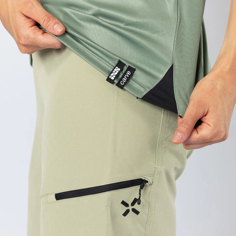 Damen Carve 1.0 3/4 Jersey - sand-sage