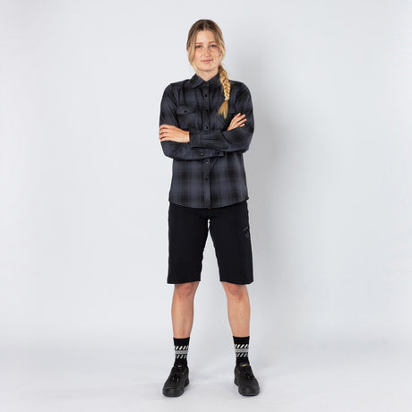 Camiseta Damen Carve 1.0 antracita-negro 