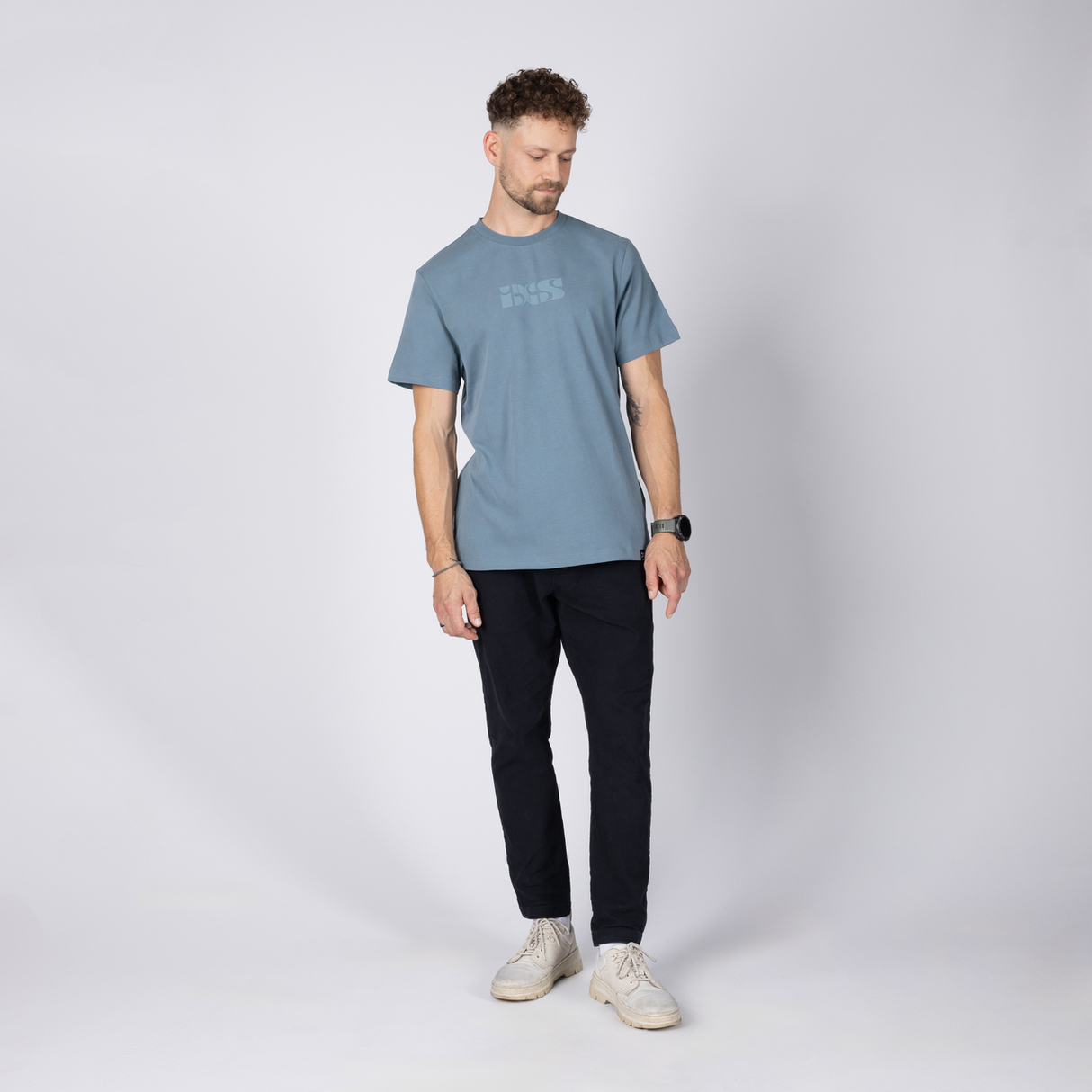 Brand 1.1 Tee - blau grau